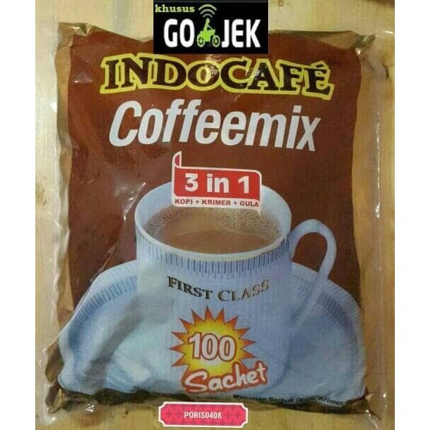 

Cuci Gudang (Khusus Gojek) Indocaffe Coffemix 1 Pak (Isi 100 Sachet)