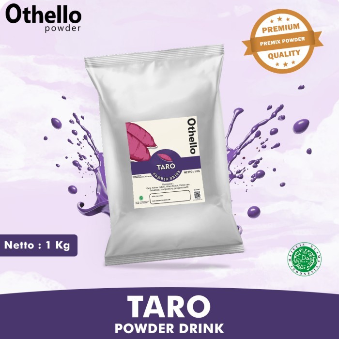 

Promo!! Bubuk Minuman Rasa Taro 1Kg - Othello Powder Drink Taro