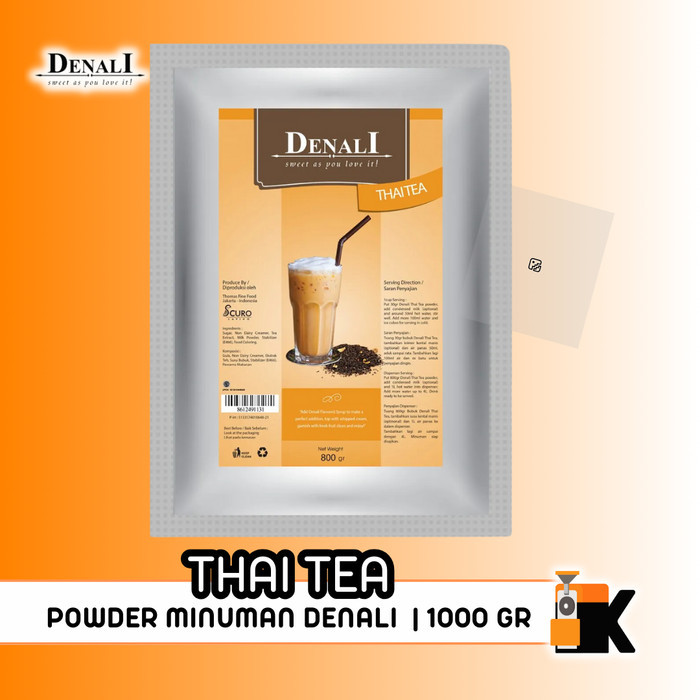 

Terlaris 1 Pack Denali Powder Thai Tea