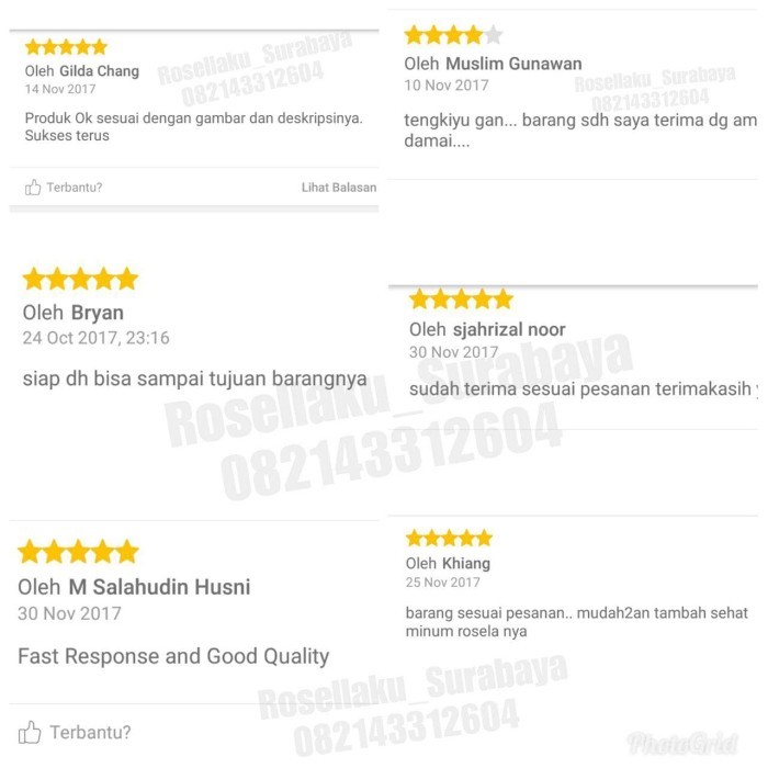 

Diskon Obat Herbal Rosela Merah Premium 1 Kg