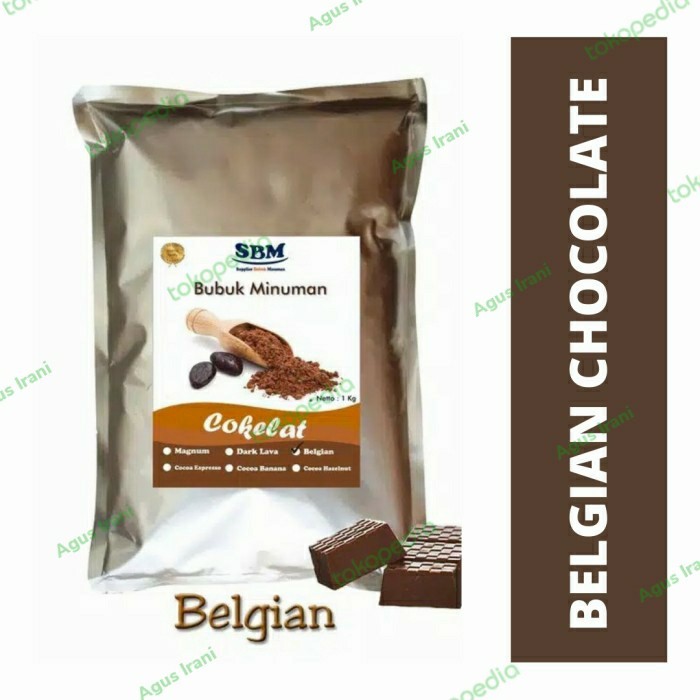 Promo!! Belgian Chocolate Powder Drink Coklat Premium Coklat Bubuk 1 Kg