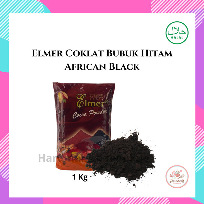 

Diskon Elmer Coklat Bubuk Hitam African Black 1Kg