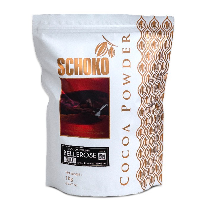 

Cuci Gudang Schoko Belle Rose Cocoa Powder - 1Kg / Coklat Bubuk High Fat 20/22