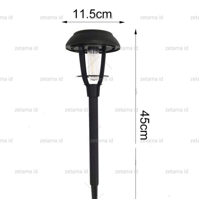 Lampu Taman Solar Cell Sensor Lampu Lampion Taman Tancap Garden Light  [terbaik]