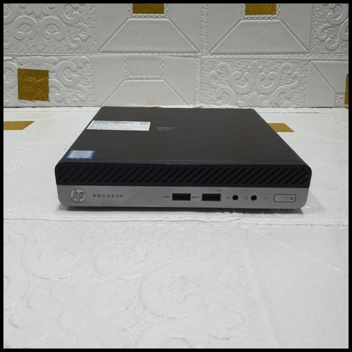 MINI PC HP PRODEKS 400 G3 DEKSTOP CORE I3 7100T RAM 4GB DDR4 HDD 500GB MURAH AJA
