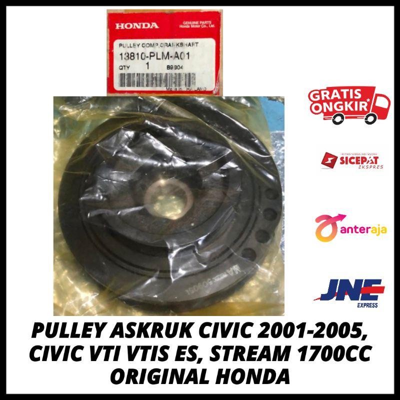 Pulley Puley Pully Puli Askruk As Kruk Civic 2001-2005, Civic Vti Vtis Es, Stream 1700Cc Original Ho