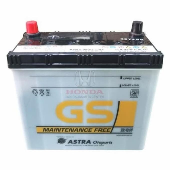 Aki Baterai Gs Astra Mf Oem 55B24Ls Mobil Crv Hrv Civic Turbo Original