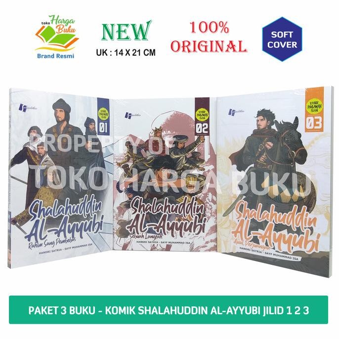 

Paket 3 Buku Komik Shalahuddin Al-Ayyubi Jilid 1 2 3 SLB