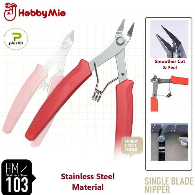 (Pnp) Hm-103 Single Blade Nipper / Side Cutter - Hobby Mio