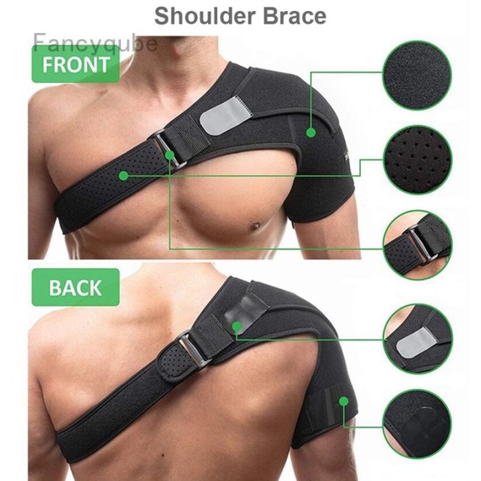 Deker Penyangga Bahu Kanan / Kiri Bisa Diatur