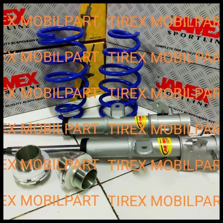 COILOVER SHOCK BREAKER JAMEX ADJUSTABLE VELOZ / NEW AVANZA DEPAN 2012+