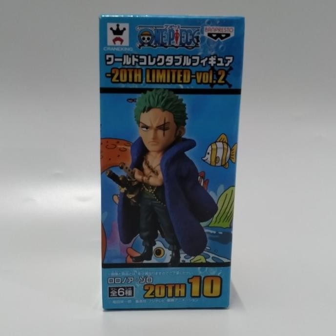 Wcf One Piece 20th Anniversary Vol 2 Zoro