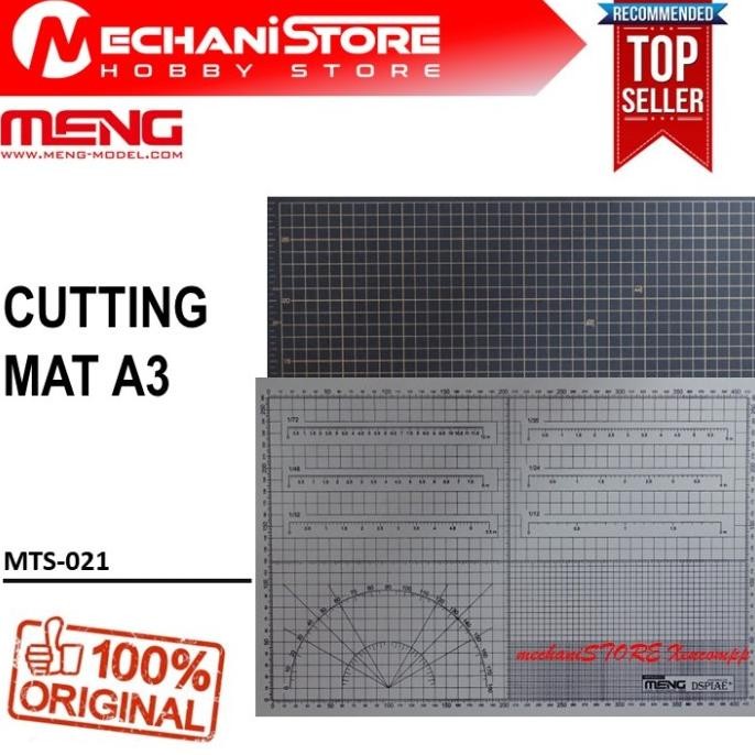 

MENG Cutting Mat A3 Double Side - Alas Potong Pencutter Tools Modelkit