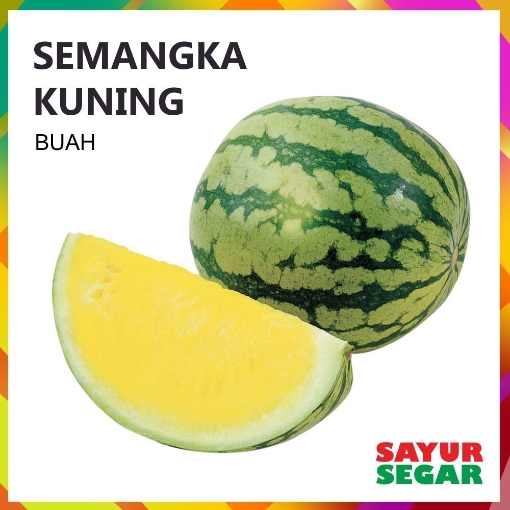 

Buah Semangka Kuning Segar [2.5Kg]