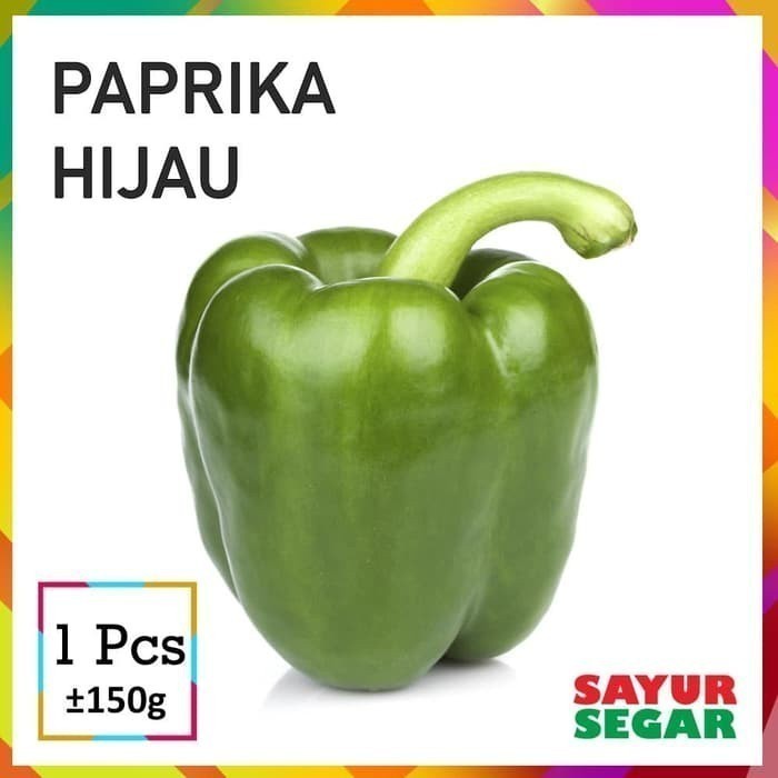 

Paprika Hijau [1 Buah, ±150G]