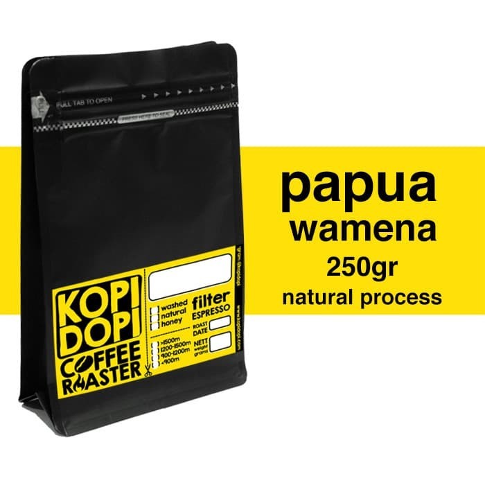 

Kopi Arabika Papua Wamena 250 Gram