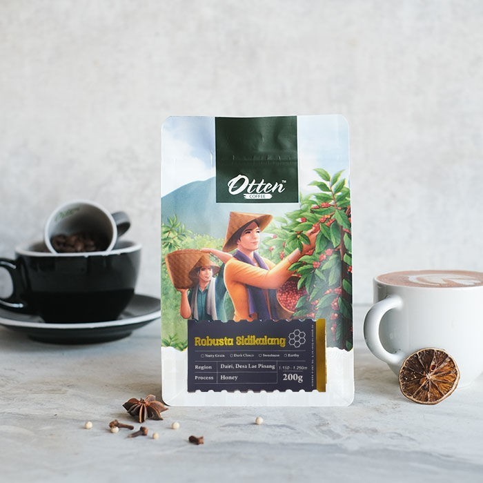 

Kopi Robusta Sidikalang 200G - Biji / Bubuk Kopi Coffee