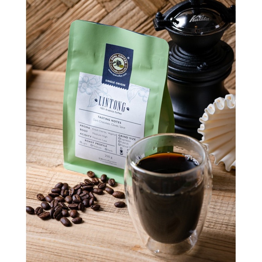 

Opal Coffee - Lintong Arabica Roasted Beans 250G