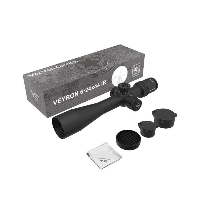 Teleskop Terbaru Vector Veyron 6-24X44 Ir Sfp Titik Tengah Nyala