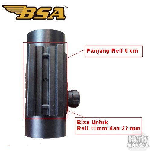 Teleskop Redot Bsa 1X30 Rd / Telescope Red Dot Bsa Ter