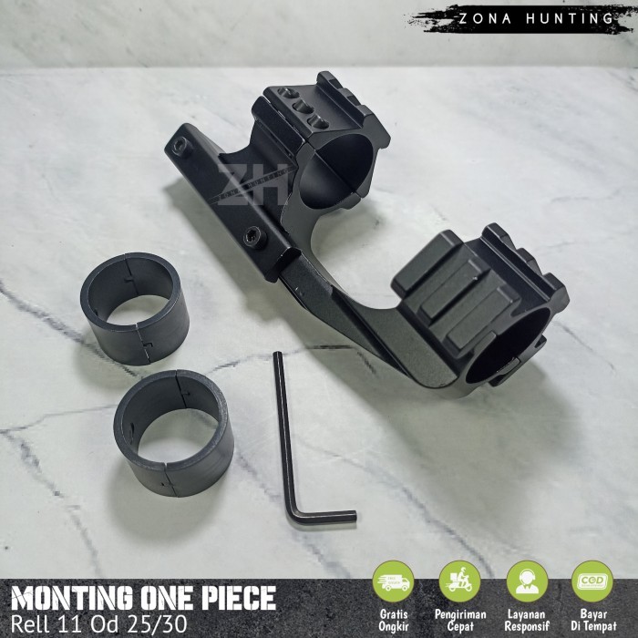 Monting One Piece Rel 11 Od 25 Dan 30 Mounting Teleskop Rell 11