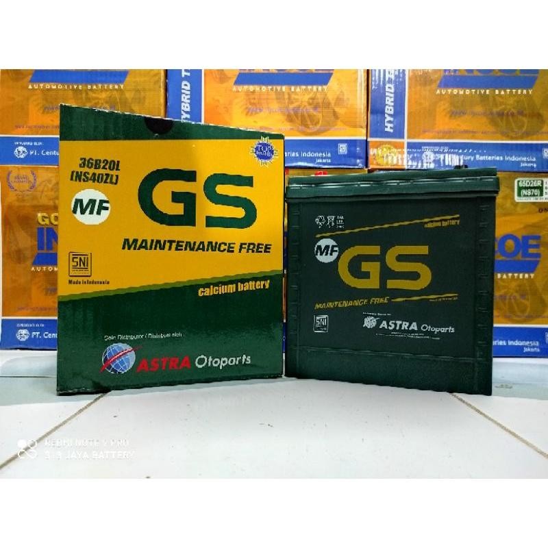 Aki Kering Gs Astra Ns40Zl 35Amper Xpander, Sigra, Ayla, Calya, Ignis, Ertiga Bensin