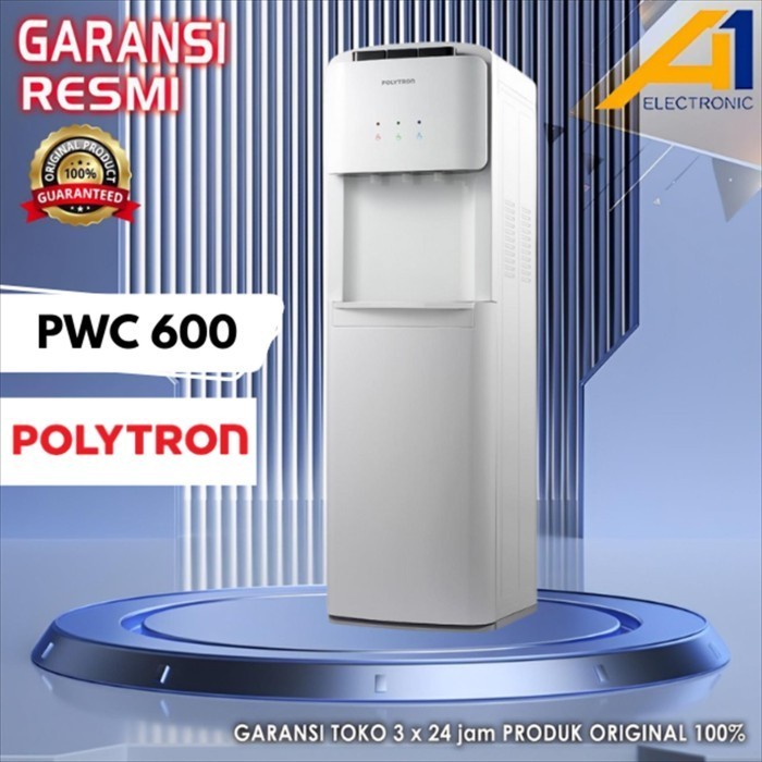 Dispenser POLYTRON PWC 600 / PWC600 , Galon Bawah Low Watt