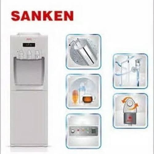 Dispenser SANKEN HWD760 galon atas lowwatt kompresor