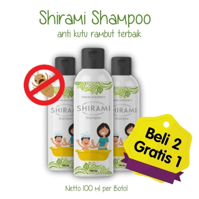 

Legend - 3 Botol Shirami Shampo Anti Kutu Terlaris Aman Dan Terdaftar Bpom