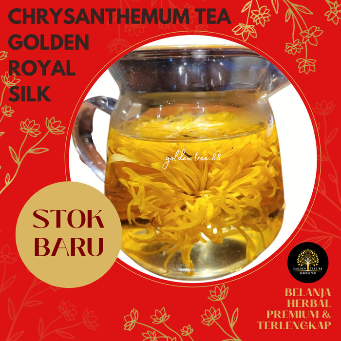 

Legend - 7 Gram Premium Golden Royal Silk Chrysanthemum Tea / Jin Si Huang Ju