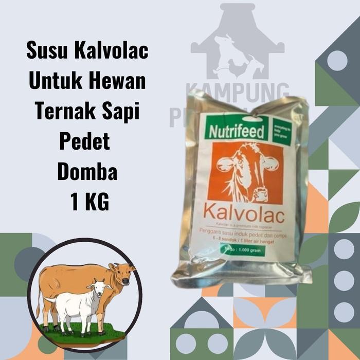 

Susu Kalvolac 1 Kg Susu Pengganti Indukan Kambing Domba Sapi Premium