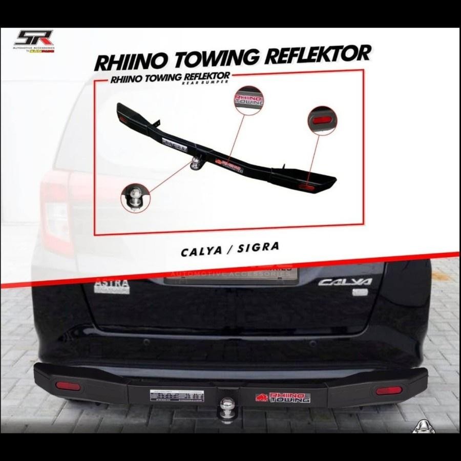 Promo - Trcs - Bumper Belakang Calya Towing Sigra - Calya Towing Model Rhino