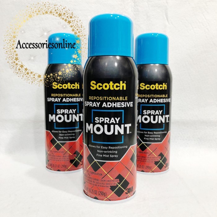 NEW Spray Mount 3M / 3M Scotch Spray Mount Adhesive / Lem Semprot