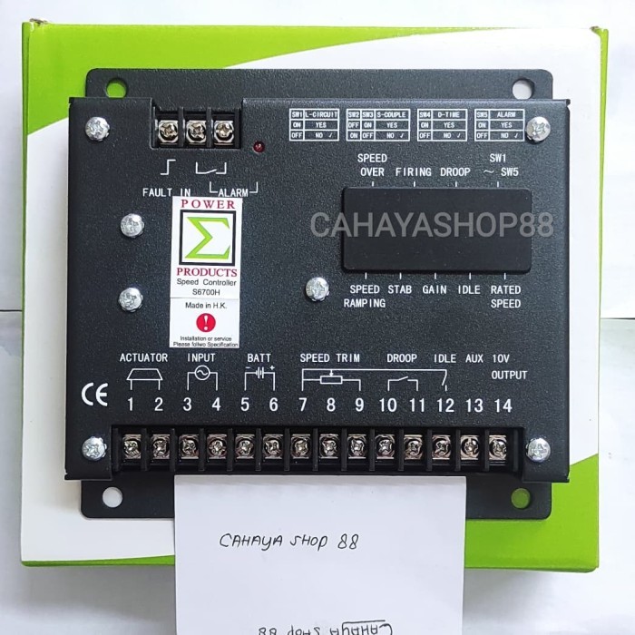 HARGA DISC - SPEED CONTROL S6700H / S 6700 H / S6700 H / S 6700H SEGMA