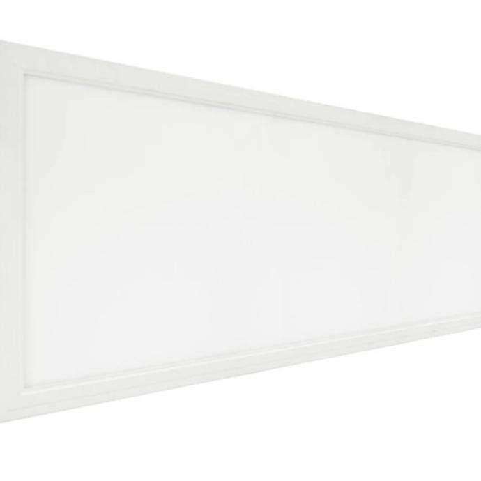 LAMPU SLIM PANEL KANTOR 48W LED UKURAN PANJANG 120CM CAHAYA PUTIH