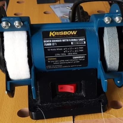 Ready Mesin Gerinda Duduk 7,5 Cm Krisbow