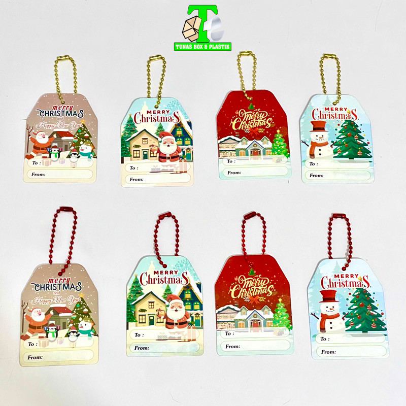 

Hang Tag Tema Natal Christmas Hang Tag Kartu Ucapan Natal Hang Tag motif Natal Kado Natal Greeting