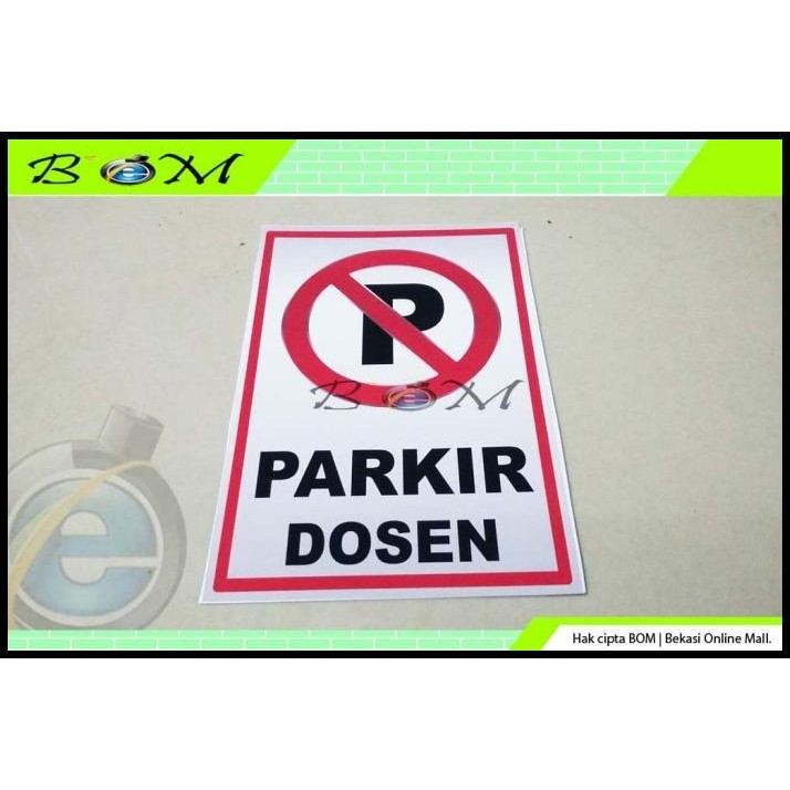 

TERBARU STIKER STICKER GAMBAR TULISAN DILARANG PARKIR P PARKIR DOSEN !!!