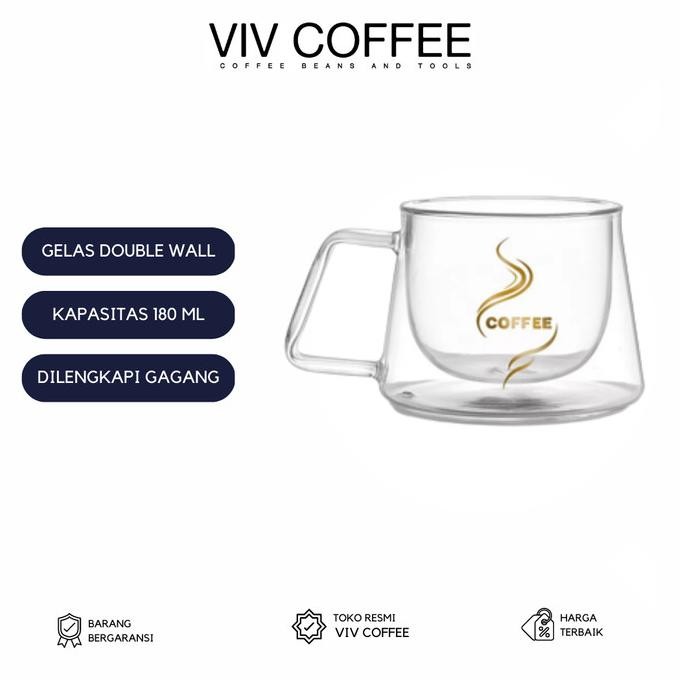 

Gelas Kopi Double Wall 180ml