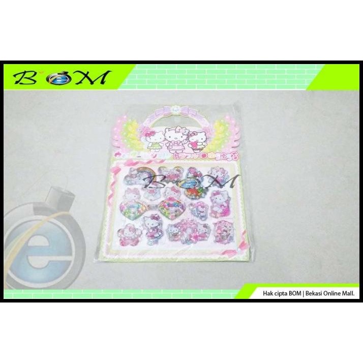

GRATIS ONGKIR STIKER STICKER TEMPELAN AIR BUBBLE WATER ANIME HELLO KITTY !!!!