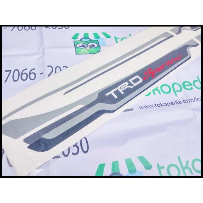 DISKON STRIPING STIKER STICKER CUTTING MOBIL TRD SPORTIVO 120CM TOYOTA YARIS4