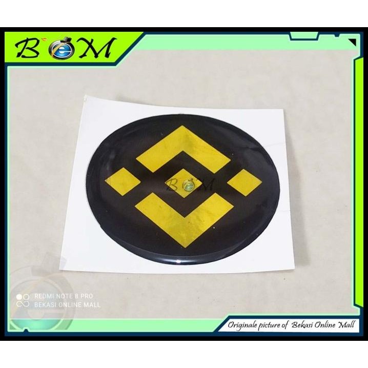 

GRATIS ONGKIR STIKER EMBLEM LOGO TIMBUL KOIN COIN CRYPTO KRIPTO BITCOIN BNB HITAM !