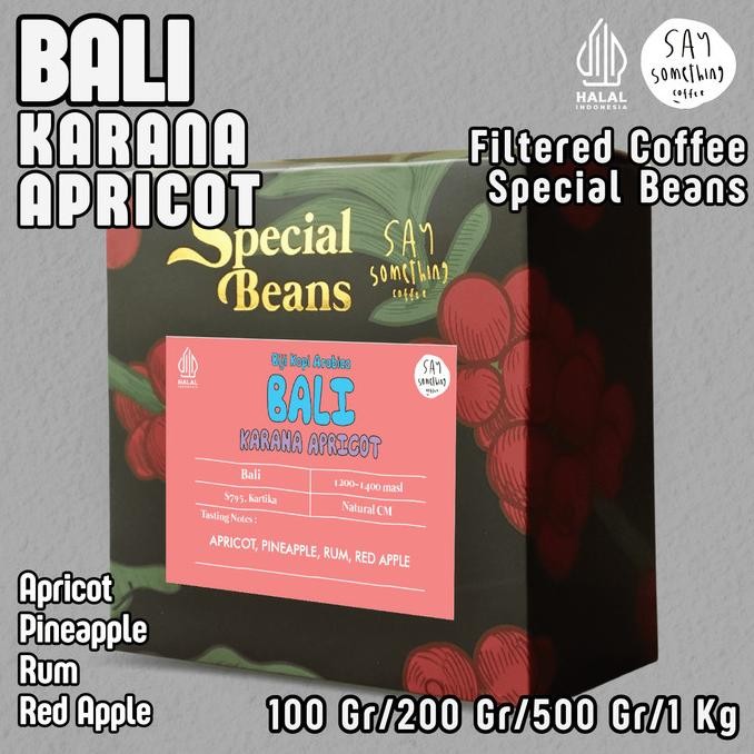 

Biji Kopi Arabika Bali Karana Apricot - Filter