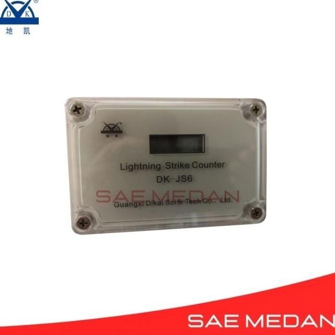 Dikai Dk-Js6 Lightning Strike Counter / Penghitung Sambaran Petir