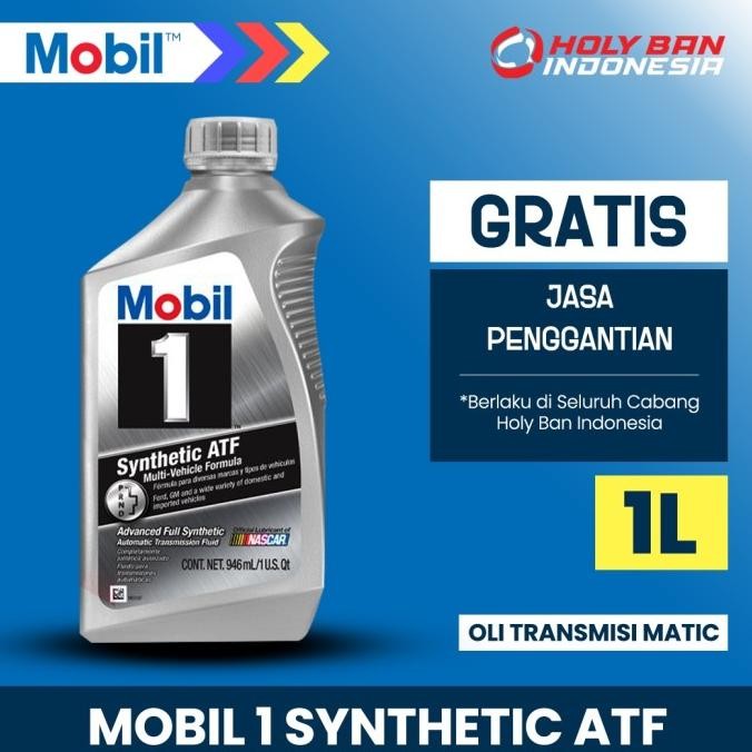 

READY MOBIL 1 SYNTHETIC ATF (1 LITER) - OLI TRANSMISI MATIC