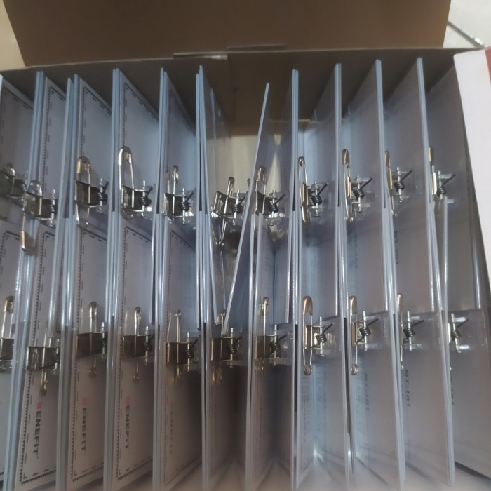 

HARGA DISC - nametag jepit id / pack isi 50 pcs