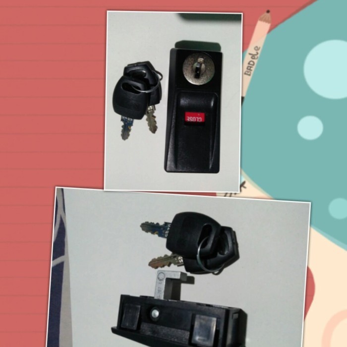 

NEW kunci lemari besi pintu geser