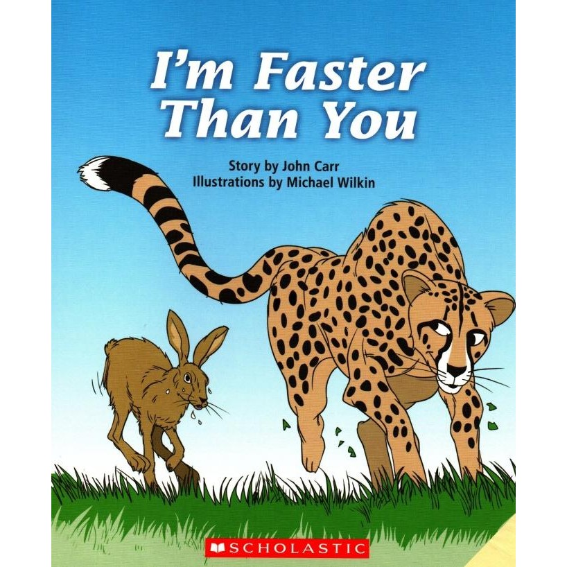 

READY BUKU IMPOR SCHOLASTIC I'M FASTER THAN YOU
