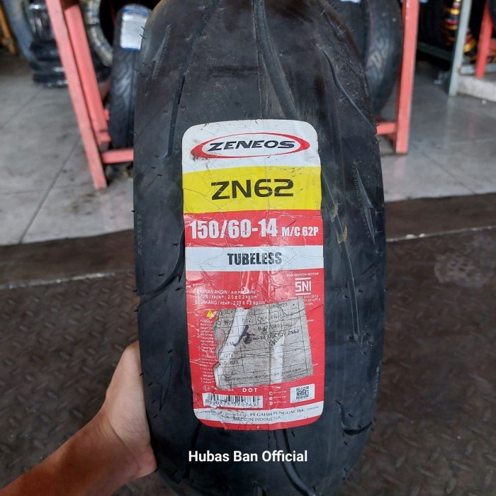 Ban Zeneos ZN62 150/60 Ring 14 Aerox Lexy Tubeless Belakang