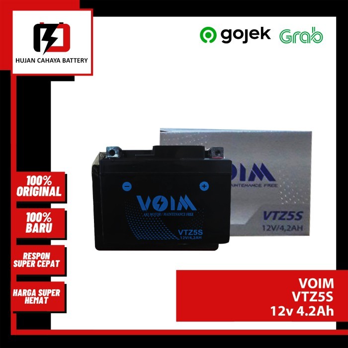 Aki MOTOR VOIM MF GTZ-5S /GTZ-5S / GTZ-5S - Aki HONDA BEAT SERIES